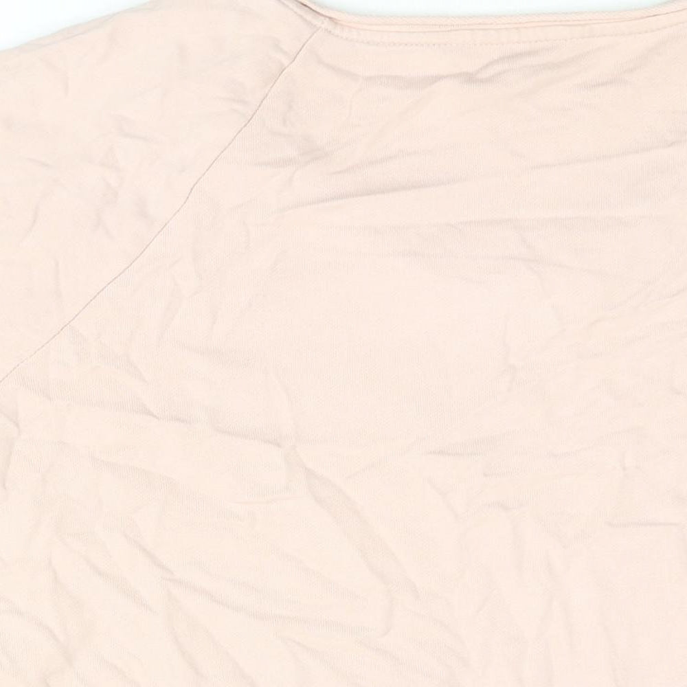 Womens UK Size L Per Una Pink Basic T-Shirt