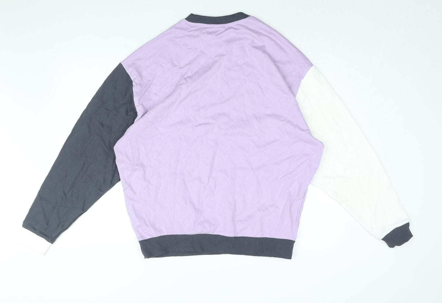Womens UK Size S ASOS Purple Pullover Sweatshirt