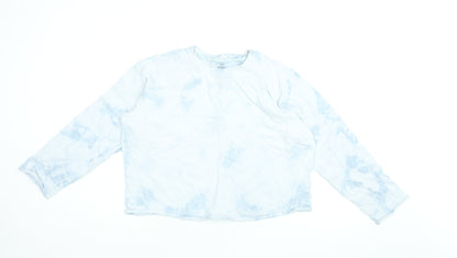 Womens UK Size 14 Marks and Spencer Blue Pullover Sweatshirt