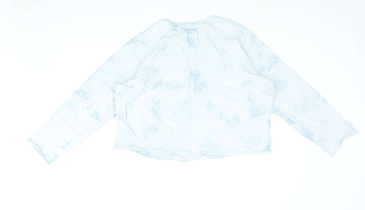 Womens UK Size 14 Marks and Spencer Blue Pullover Sweatshirt