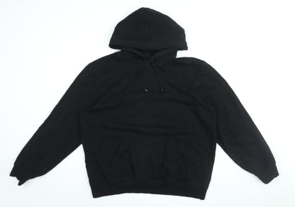 Mens UK Size L H&M Black Pullover Hoodie