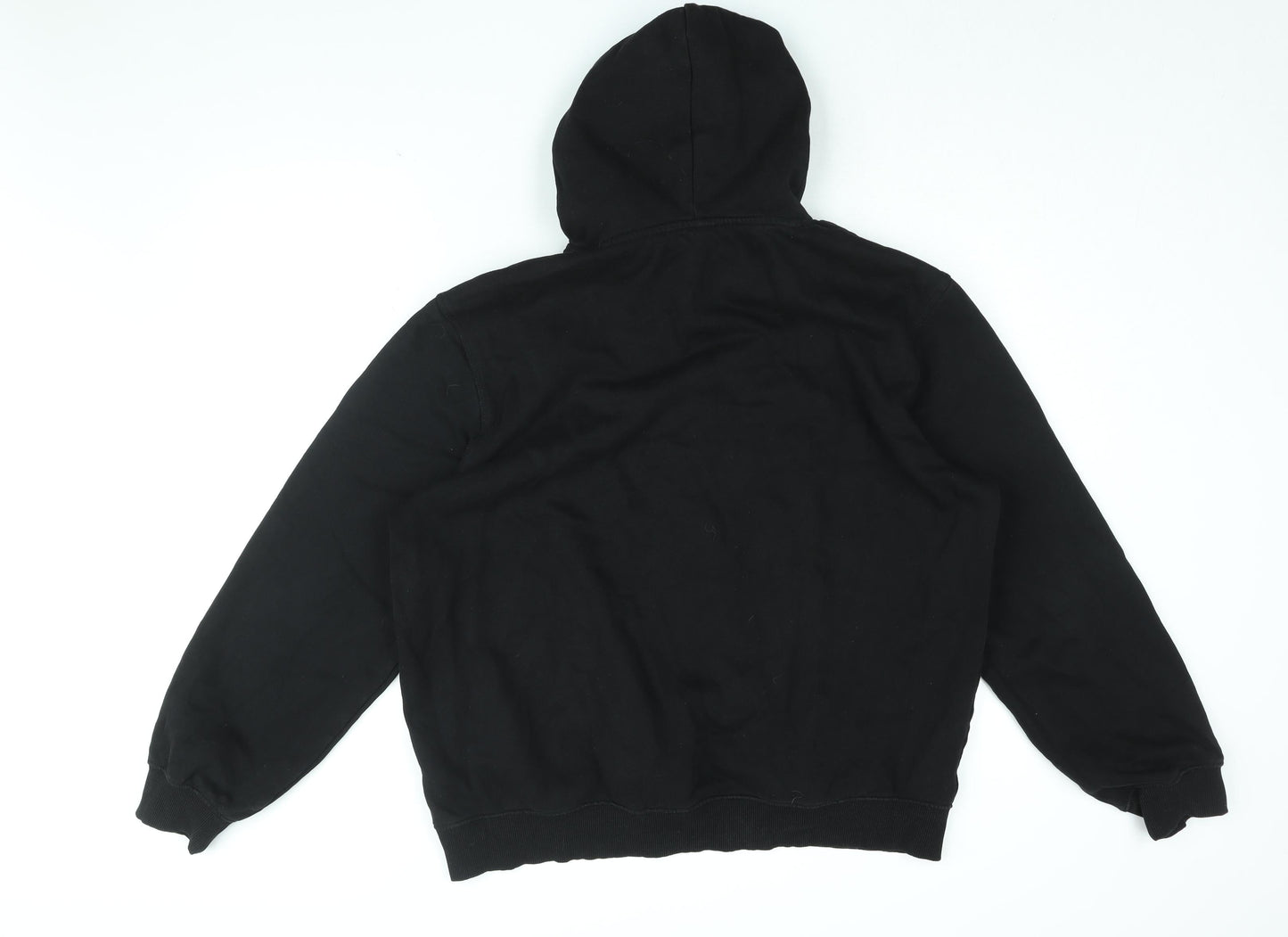 Mens UK Size L H&M Black Pullover Hoodie