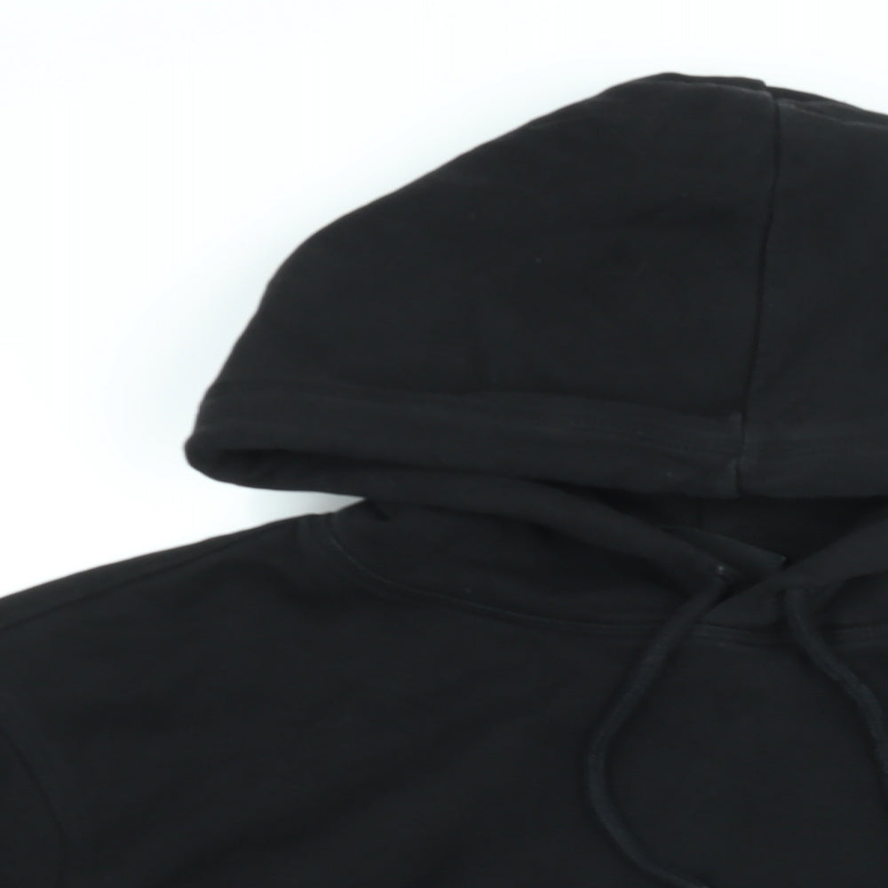 Mens UK Size L H&M Black Pullover Hoodie