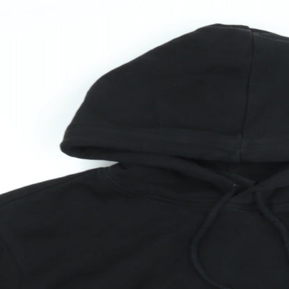 Mens UK Size L H&M Black Pullover Hoodie