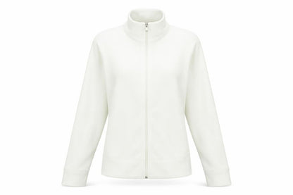 Womens UK Size 14 H&M White Full Zip Sweatshirt