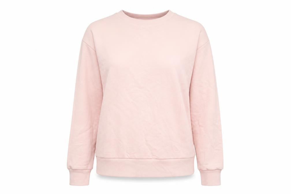 Marks & Spencer Womens Pink Cotton Pullover Sweatshirt Size M Pullover