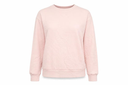 Marks & Spencer Womens Pink Cotton Pullover Sweatshirt Size M Pullover