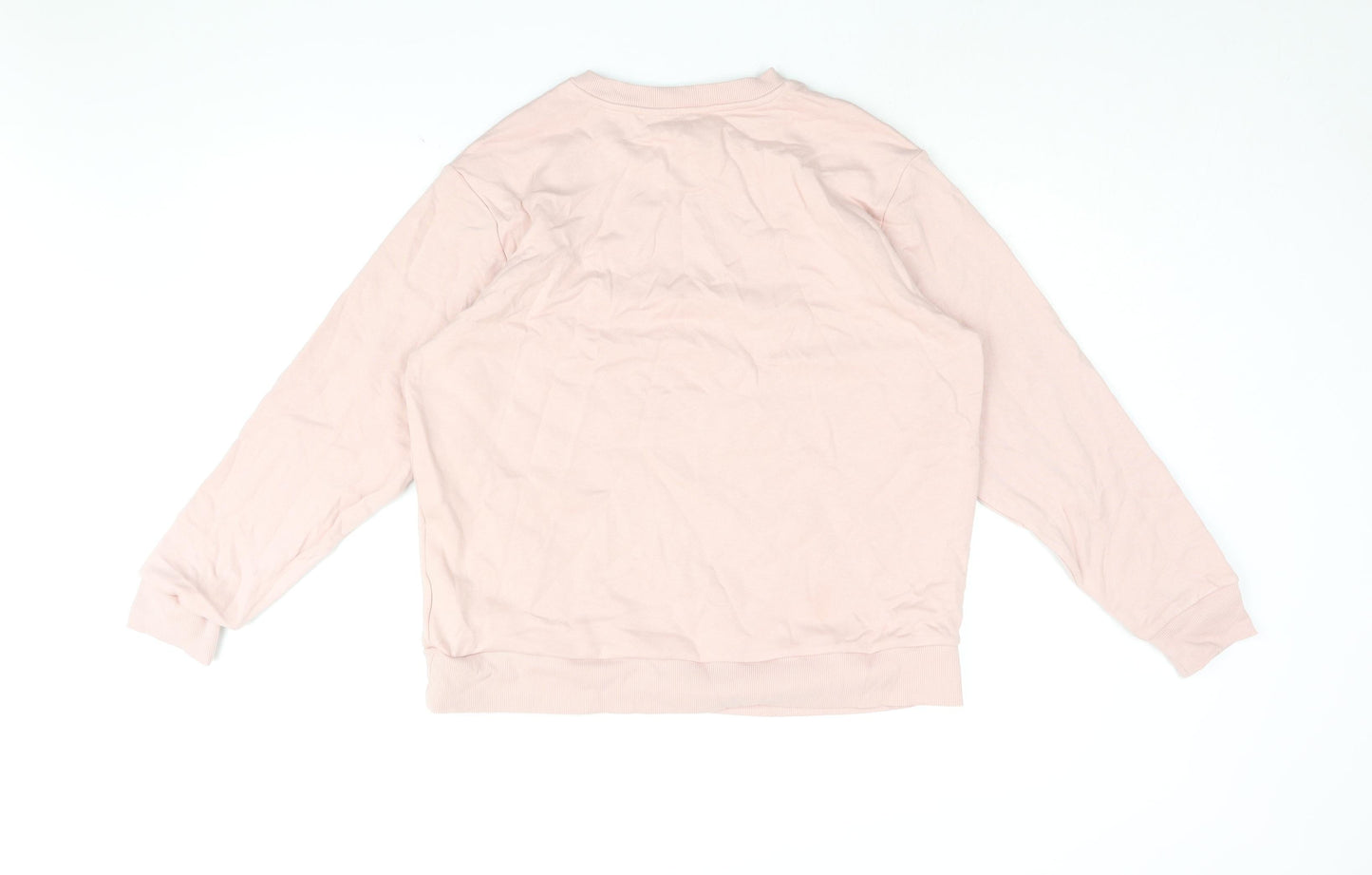 Womens UK Size M Marks and Spencer Pink Pullover Sweatshirt