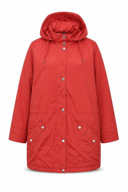 Womens UK Size XL Four Seasons Red Overcoat