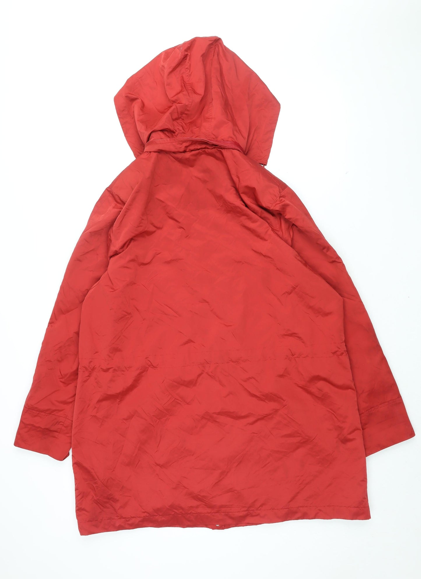 Womens UK Size XL Four Seasons Red Overcoat