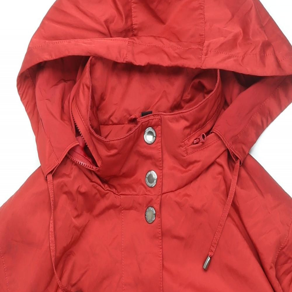 Womens UK Size XL Four Seasons Red Overcoat