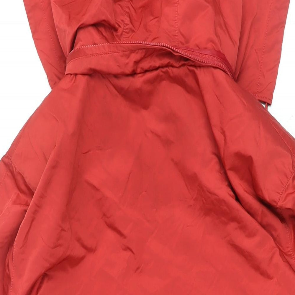 Womens UK Size XL Four Seasons Red Overcoat