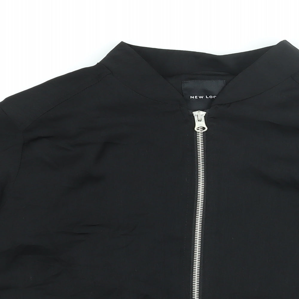 Womens UK Size 10 New Look Black Jacket