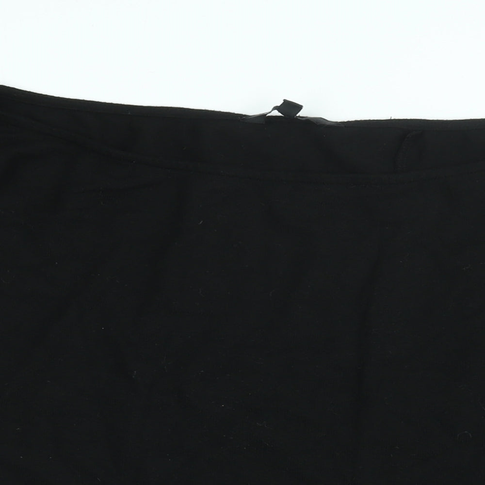 Womens UK Size 22 Friends Like These Black Basic T-Shirt