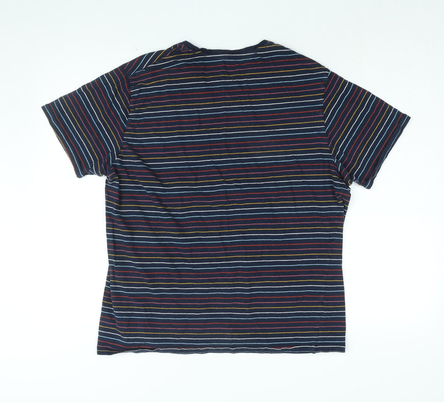 Womens UK Size L Marks and Spencer Blue Basic T-Shirt