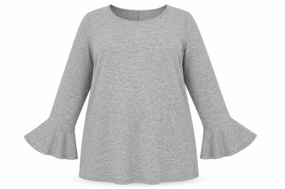 Quiz Womens Grey Polyester Shift Size 16 Round Neck Pullover