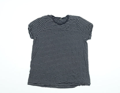 Womens UK Size 12 ASOS Blue Basic T-Shirt