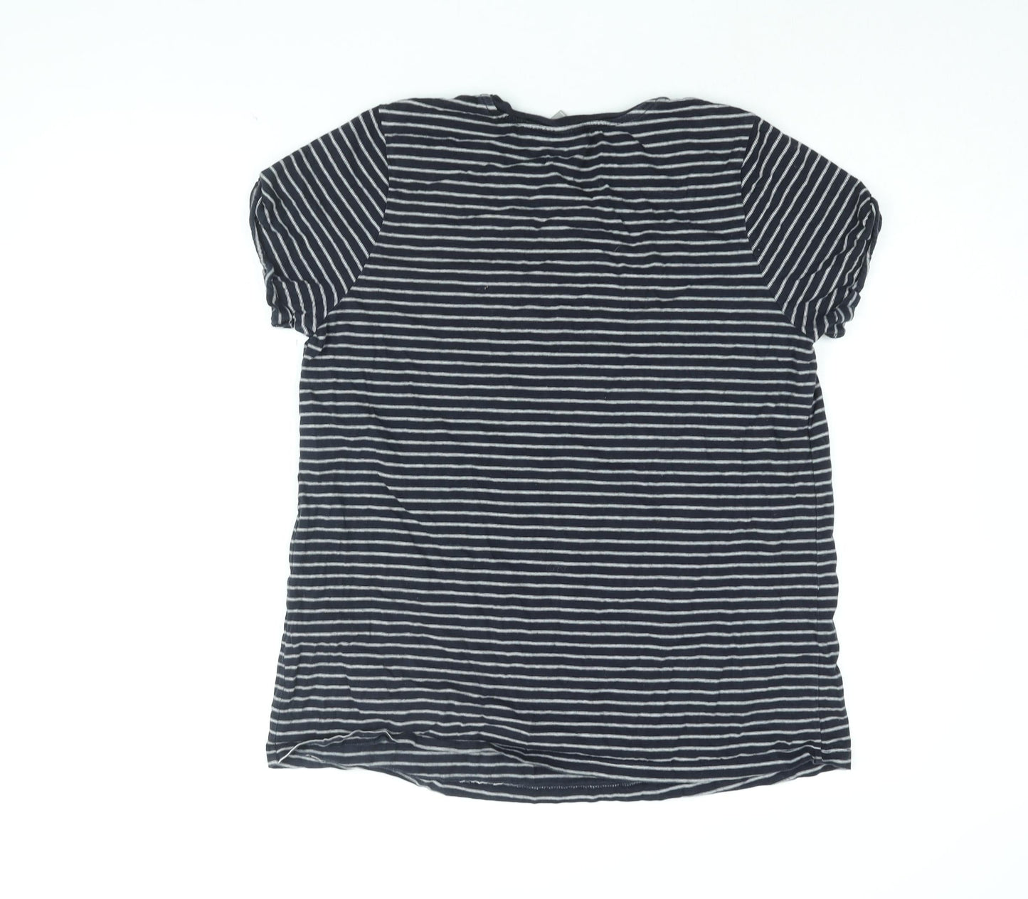 Womens UK Size 12 ASOS Blue Basic T-Shirt
