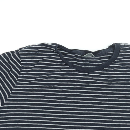 Womens UK Size 12 ASOS Blue Basic T-Shirt