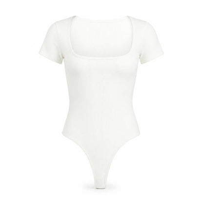 Womens UK Size XS Cider One-Piece White Bodysuit