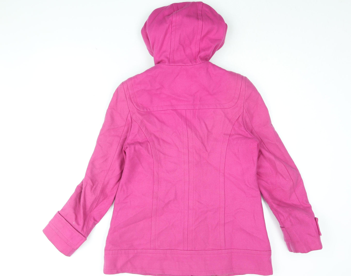 Womens UK Size 12 Dorothy Perkins Pink Overcoat