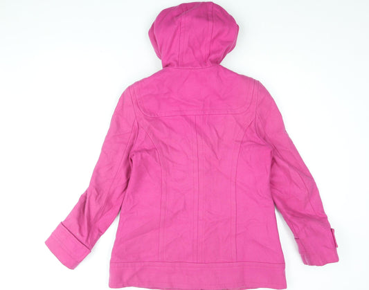 Womens UK Size 12 Dorothy Perkins Pink Overcoat