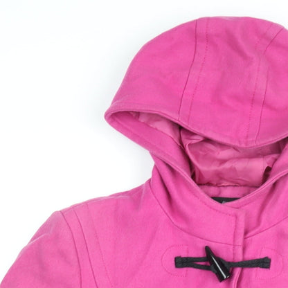 Womens UK Size 12 Dorothy Perkins Pink Overcoat