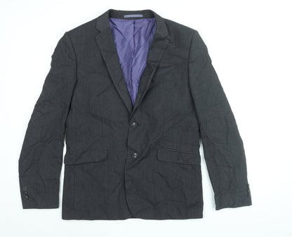Mens UK Size 40 Marks and Spencer Regular Grey Suit Jacket