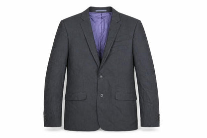 Marks & Spencer Mens Grey Polyester Jacket Suit Jacket Size 40 Regular