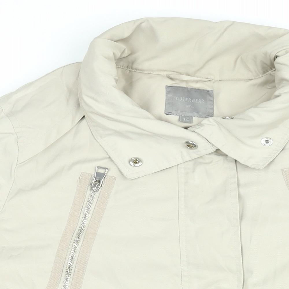 Womens UK Size 14 NEXT Beige Jacket