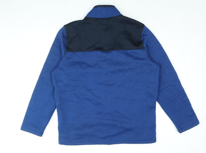 Mens UK Size XL Livergy Blue Full Zip Sweatshirt