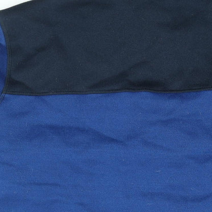 Mens UK Size XL Livergy Blue Full Zip Sweatshirt