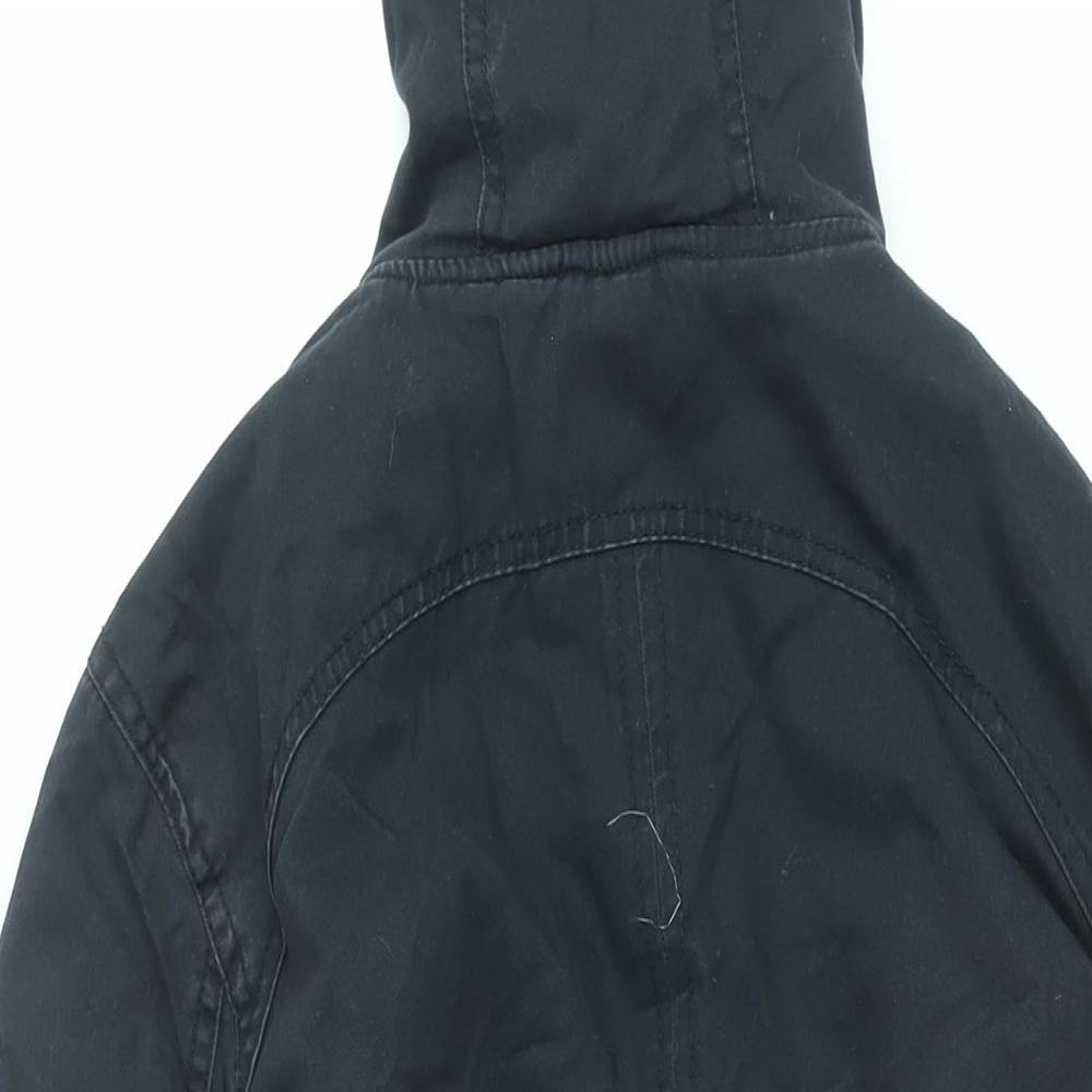 Womens UK Size 12 New Look Blue Overcoat
