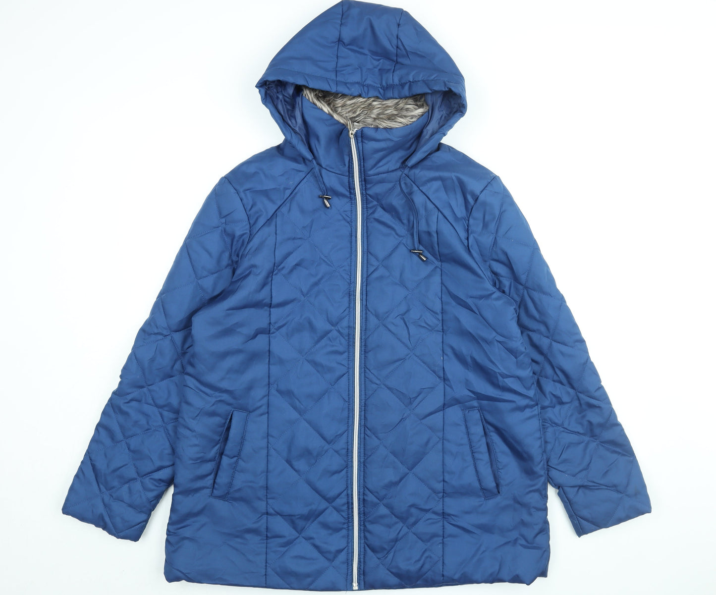 Womens UK Size M Anne De Lancay Blue Jacket