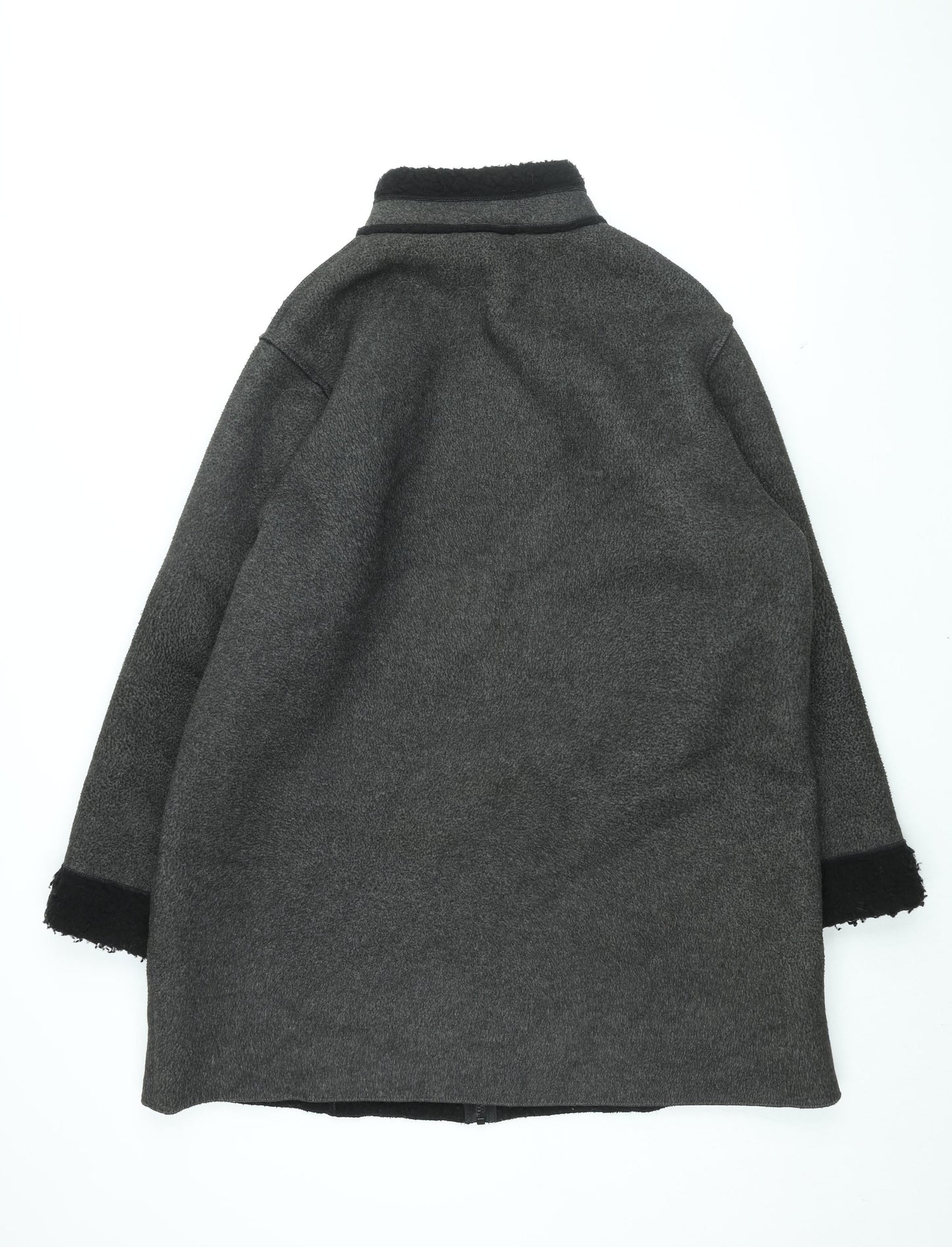 Womens UK Size 18 Marks and Spencer Grey Overcoat