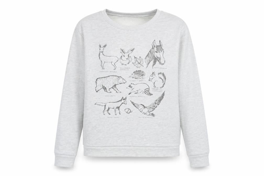 Womens UK Size 14 ASOS Grey Pullover Sweatshirt