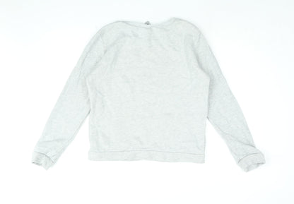 Womens UK Size 14 ASOS Grey Pullover Sweatshirt