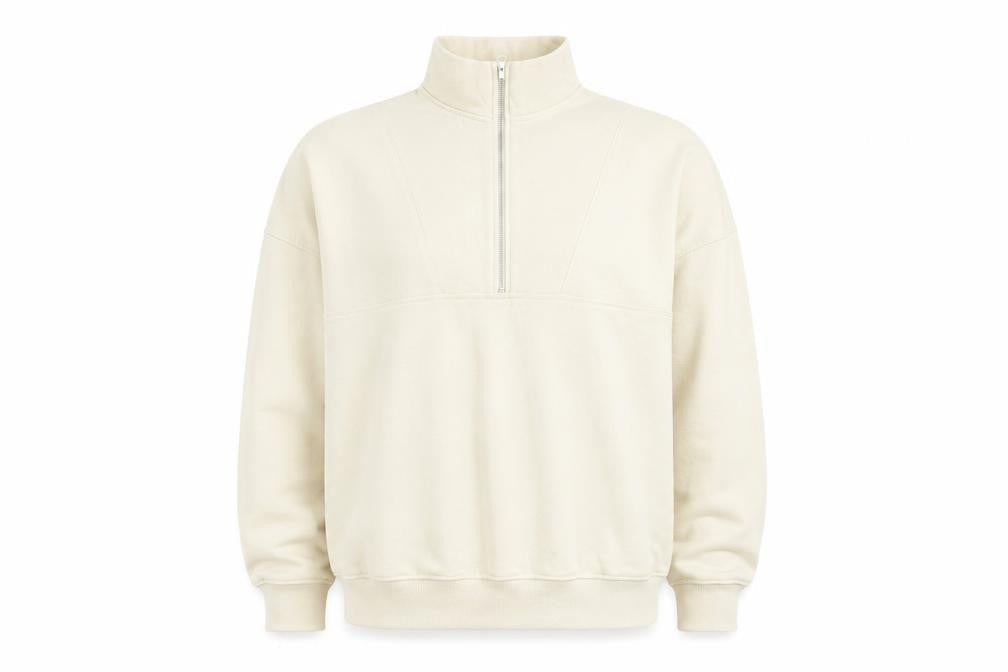 Womens UK Size S Boohoo Beige Pullover Sweatshirt