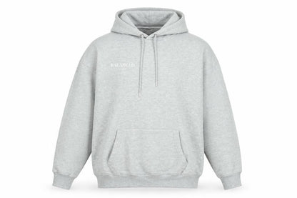 PRETTYLITTLETHING Womens Grey Cotton Pullover Hoodie Size M Pullover - Balanced Lifestyle