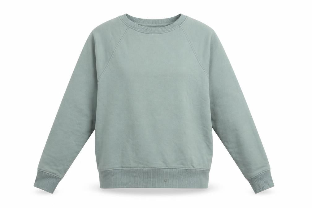 Womens UK Size XS H&M Green Pullover Sweatshirt
