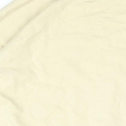 Boohoo Womens Beige Cotton Pullover Sweatshirt Size S Pullover - California West Coast