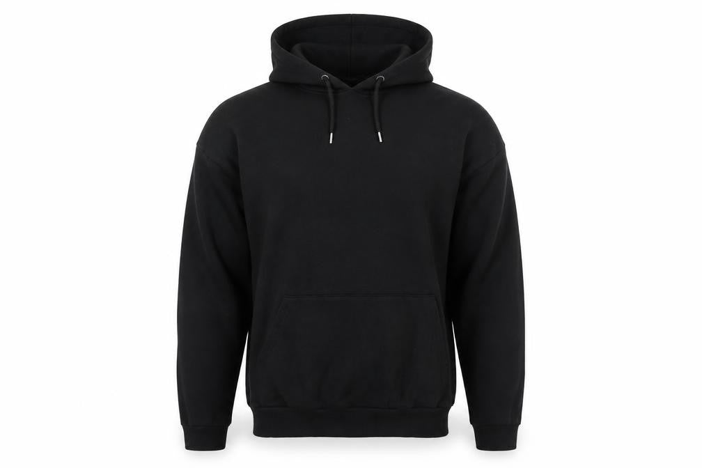 Mens UK Size XS ASOS Black Pullover Hoodie