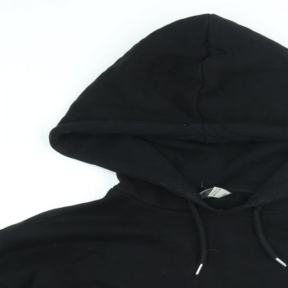Mens UK Size XS ASOS Black Pullover Hoodie