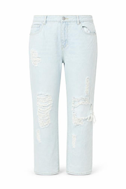 Womens UK Size 14 Denim 365 Regular Fit Boyfriend Blue Jeans
