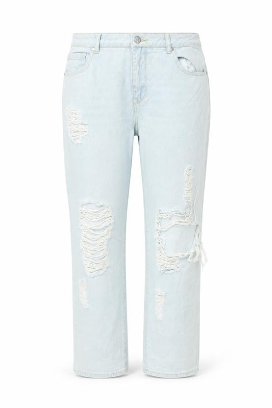 Womens UK Size 14 Denim 365 Regular Fit Boyfriend Blue Jeans