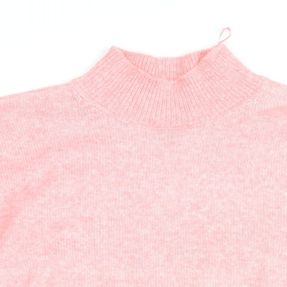 Womens UK Size S Marks and Spencer Pink Pullover Jumper