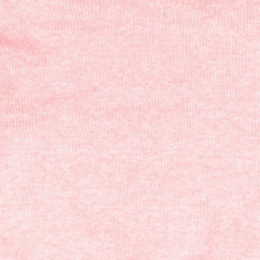 Womens UK Size S Marks and Spencer Pink Pullover Jumper
