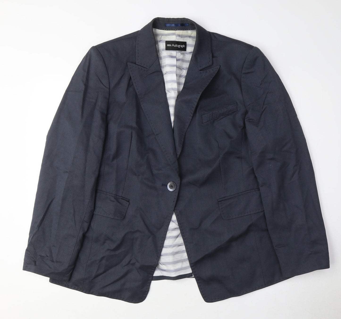 Marks and Spencer Women's Blue Blazer Size M