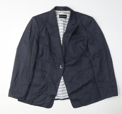 Marks and Spencer Women's Blue Blazer Size M