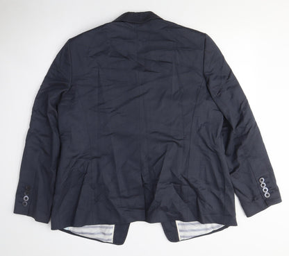 Marks and Spencer Women's Blue Blazer Size M